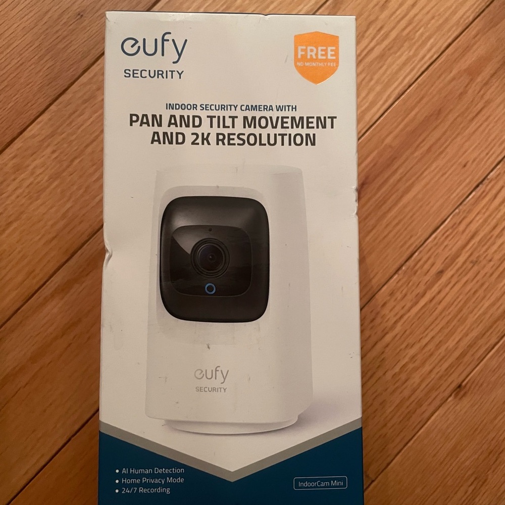 Brand New, Never Opened Eufy Indoor Security Camera with 2K Resolution 📸
